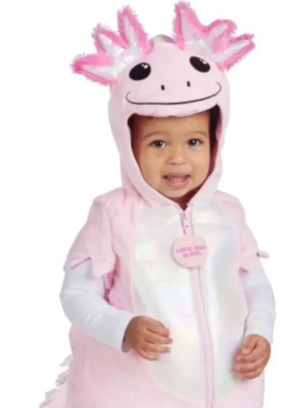 NWT GOING WILD Baby Girl AXOLOTL Pink BUBBLE COSTUME
